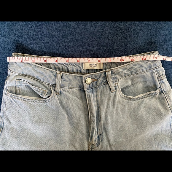 Forever 21 Light Blue Mom Jeans - Picture 12 of 13